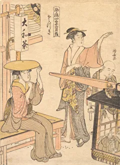 Kiyonaga Prints: The Fifth Month, ca. 1791. Creator: Torii Kiyonaga