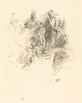 Rosenwald Collection Prints: Fifth of November, 1895. Creator: James Abbott McNeill Whistler