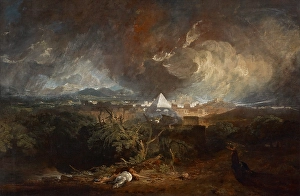 Exodus Prints: The Fifth Plague of Egypt, 1800. Creator: JMW Turner