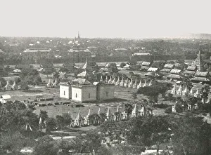 Myanmar Prints: The Four Hundred and Fifty Temples, Mandalay, Burma, 1895. Creator: Unknown