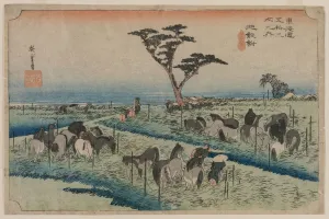 Ando Hiroshige Japanese Prints: The Fifty-Three Stations of the Tokaido: Chiryu