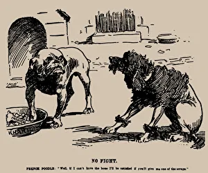 No Fight. Cartoon on the Fashoda Incident, 1898. Creator: Staniforth, Joseph Morewood (1864-1921)