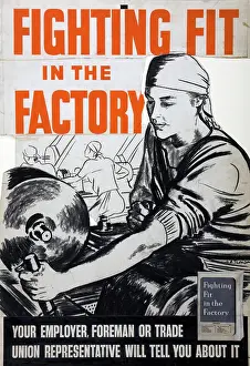 The National Archives Prints: Fighting fit in the factory