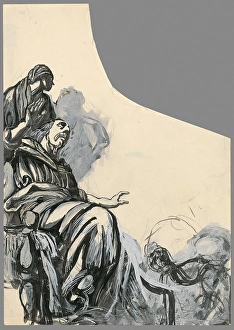Disability Prints: Figural composition, 1940-1944. Creator: Jan Novak