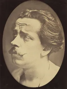 Adrien Tournachon Gallery: Figure 25: Not an expression of pain, 1854-56, printed 1862