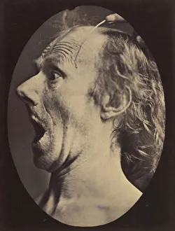 Amazement Prints: Figure 57: Astonishment, stupefaction, amazement, 1854-56, printed 1862