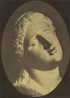 Adrien Tournachon Gallery: Figure 73: Head of Niobe, 1854-56, printed 1862. Creators: Duchenne de Boulogne