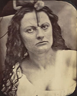 Figure 81: Lady Macbeth, moderate expression of cruelty, 1854-56, printed 1862