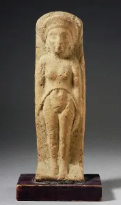 Isis Prints: Figure of Astarte-Isis, 1st century BCE-1st century CE. Creator: Unknown