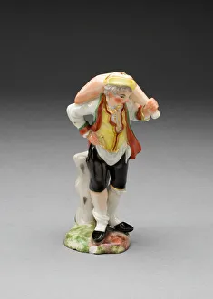 Figure of a Butcher, France, c. 1765. Creator: Jean-Jacques Louis Figure of a Butcher, France, c. 1765. Creator: Jean-Jacques Louis