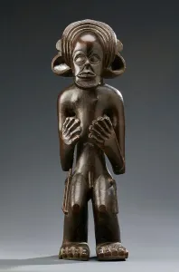 Central Africa Prints: Figure of chief, late 19th century - early 20th century. Creator: Unknown