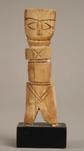 Coptic Prints: Figure, Coptic, 5th-7th century. Creator: Unknown