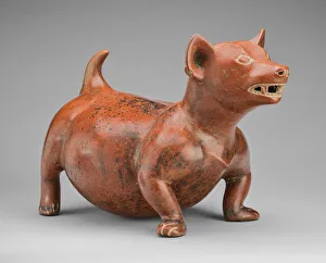 Colima Prints: Figure of a Dog, A. D. 1 / 200. Creator: Unknown