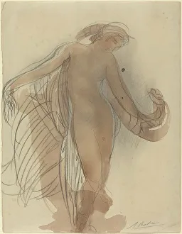 Figure Facing Forward. Creator: Auguste Rodin