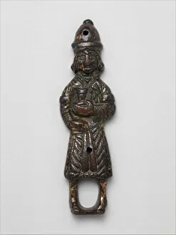 Cast Gallery: Figure, Iran or Central Asia, 12th century. Creator: Unknown