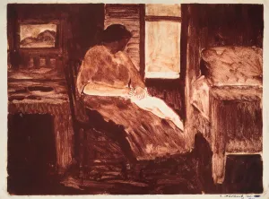 Figure Sketch, 1900-1908. Creator: Abraham Walkowitz