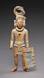 Figure of a Standing Warrior, A.D. 650 / 800. Creator: Unknown