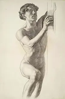 1880 Prints: Figure Study, 1880. Creator: William Strang