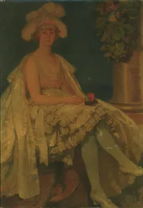Ruffle Prints: Figure de théâtre, c.1920. Creator: Paul Albert Laurens