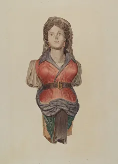 Figurehead, 1935 / 1942. Creator: John Sullivan