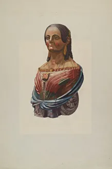 Figurehead, 1935 / 1942. Creator: Unknown