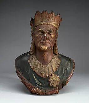 Figurehead Collection: Figurehead, c. 1820. Creator: Unknown