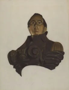 Fuerst Betty Prints: Figurehead, c. 1936. Creator: Betty Fuerst