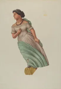 Figurehead, c. 1937. Creator: Elizabeth Moutal