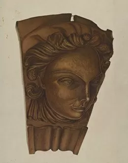 Images Dated 30th September 2021: Figurehead, c. 1937. Creator: Robert Pohle
