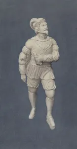 Frances Cohen Prints: Figurehead, c. 1938. Creator: Frances Cohen