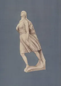Figurehead: 'Cassandra Adams', 1935/1942. Creator: Rosamond P Gray Figurehead: 'Cassandra Adams', 1935/1942. Creator: Rosamond P Gray