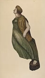 Elizabeth Fairchild Gallery: Figurehead: 'Ceres', 1935 / 1942. Creator: Elizabeth Fairchild
