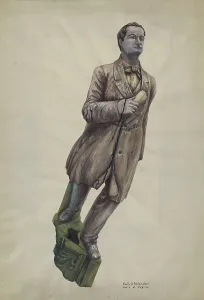 Figurehead Prints: Figurehead General Schofield, c