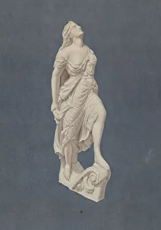 Figurehead from 'Indian Princess', c. 1937. Creator: Elizabeth Moutal Figurehead from 'Indian Princess', c. 1937. Creator: Elizabeth Moutal