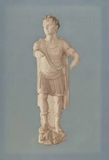 Caesar Julius Gallery: Figurehead: Julius Caesar, 1935 / 1942. Creator: Unknown