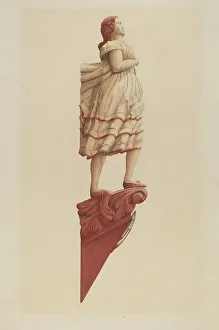 Union Prints: Figurehead from Union, c. 1938