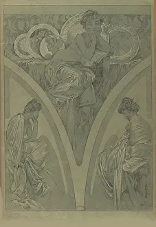 Reform Style Prints: Figures décoratives, 1902. Creator: Mucha, Alfons Marie (1860-1939)