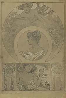 Reform Style Prints: Figures décoratives, 1902. Creator: Mucha, Alfons Marie (1860-1939)