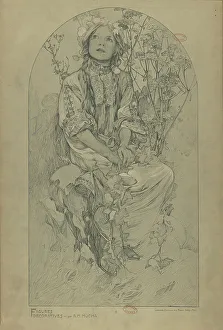 Reform Style Prints: Figures décoratives, 1902. Creator: Mucha, Alfons Marie (1860-1939)