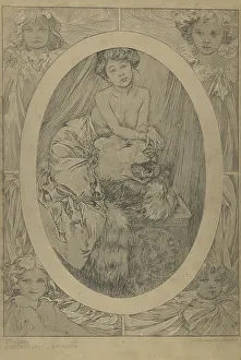 Figures décoratives, 1902. Creator: Mucha, Alfons Marie (1860-1939)