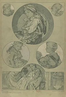 Reform Style Prints: Figures décoratives, 1902. Creator: Mucha, Alfons Marie (1860-1939)