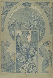 Mucha Prints: Figures décoratives, 1902. Creator: Mucha, Alfons Marie (1860-1939)
