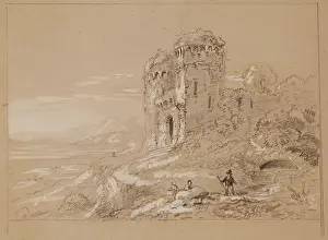 Abandoned Prints: Figures in a Landscape, c1820-1848. Creator: Thomas Cole