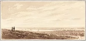 Figures Overlooking a Bay near the Mouth of the Paye, Lincolnshire, 1849