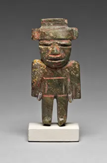 Teotihuacan Prints: Figurine, c. A. D. 400. Creator: Unknown