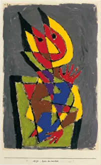 Kochel Am See Prints: Figurine of the Colourful Devil, 1927