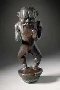 7th Century Bc Prints: Figurine of the God Bes, 711-657 B.C.. Creator: Unknown