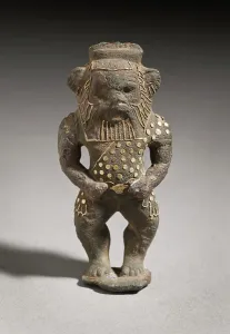 Figurine of the God Bes, Third Intermediate Period (1081-711 B.C.). Creator: Unknown
