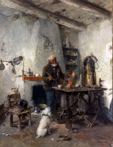 Figurine Maker (Il figurinaio), 1888