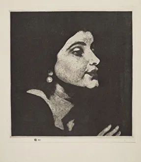 Laura Knight 1877 1970 Prints: Filia Mundi, pub. 1925. Creator: Laura Knight (1877 - 1970)